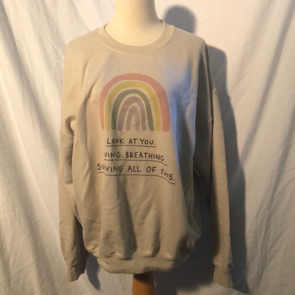 Inspirational soft sweatshirt